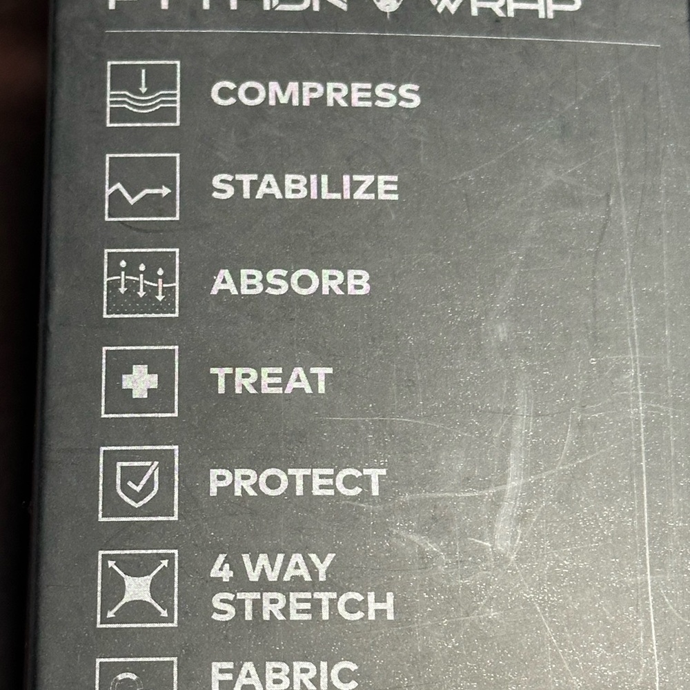 Python Wrap Black Compression Wrap NIB - Picture 3 of 4